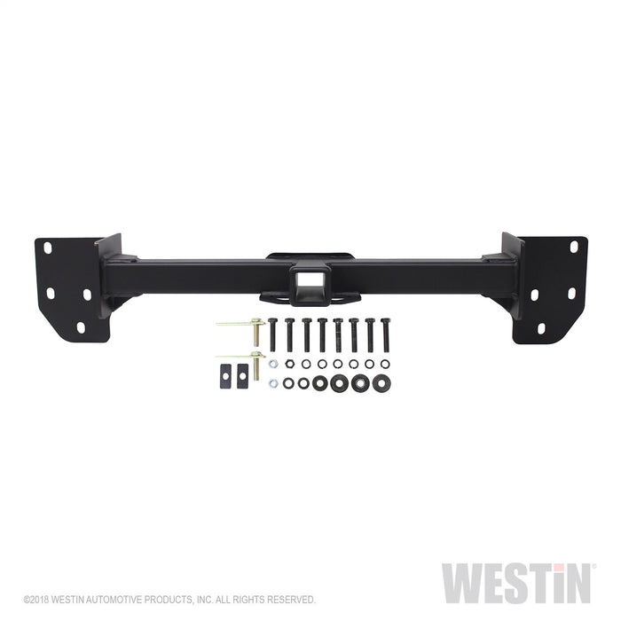 Westin 58-81015H Outlaw Bumper Hidden Receiver Hitch; Textured Black; Class IV; - Truck Part Superstore