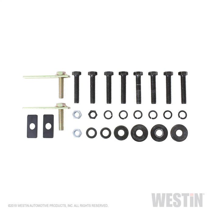Westin 58-81015H Outlaw Bumper Hidden Receiver Hitch; Textured Black; Class IV; - Truck Part Superstore