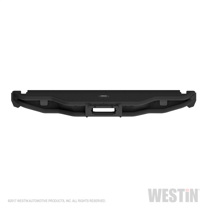 Westin 58-81015 Outlaw Rear Bumper; Textured Black; - Truck Part Superstore