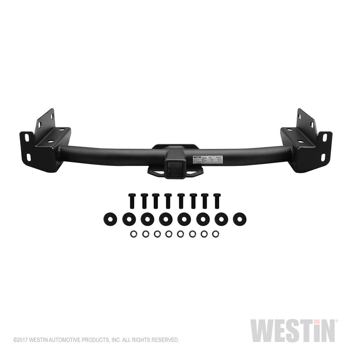 Westin 58-81025H Outlaw Bumper Hidden Receiver Hitch; Textured Black; Class IV; - Truck Part Superstore