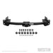 Westin 58-81025H Outlaw Bumper Hidden Receiver Hitch; Textured Black; Class IV; - Truck Part Superstore