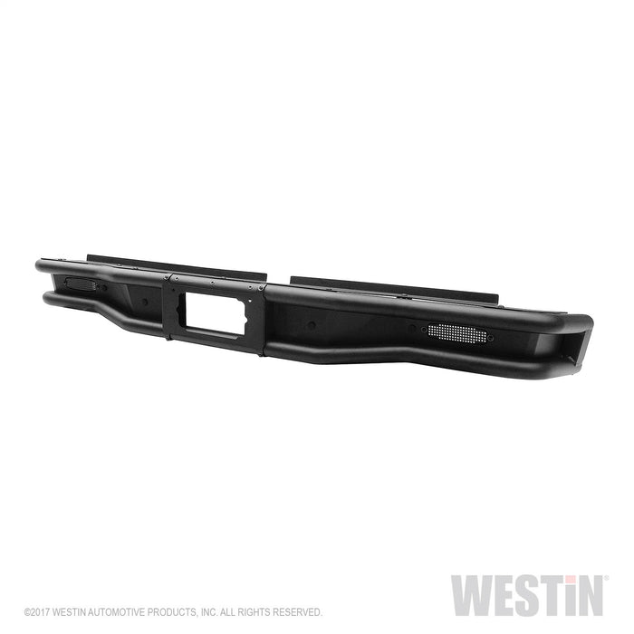 Westin 58-81025 Outlaw Rear Bumper; Textured Black; - Truck Part Superstore