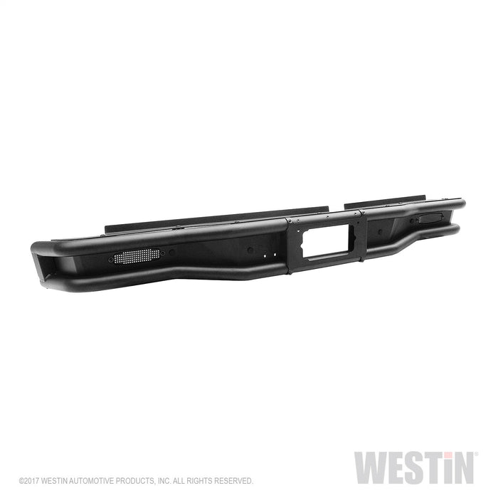 Westin 58-81025 Outlaw Rear Bumper; Textured Black; - Truck Part Superstore