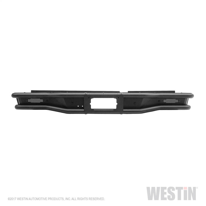 Westin 58-81025 Outlaw Rear Bumper; Textured Black; - Truck Part Superstore