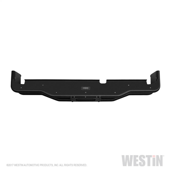 Westin 58-81025 Outlaw Rear Bumper; Textured Black; - Truck Part Superstore