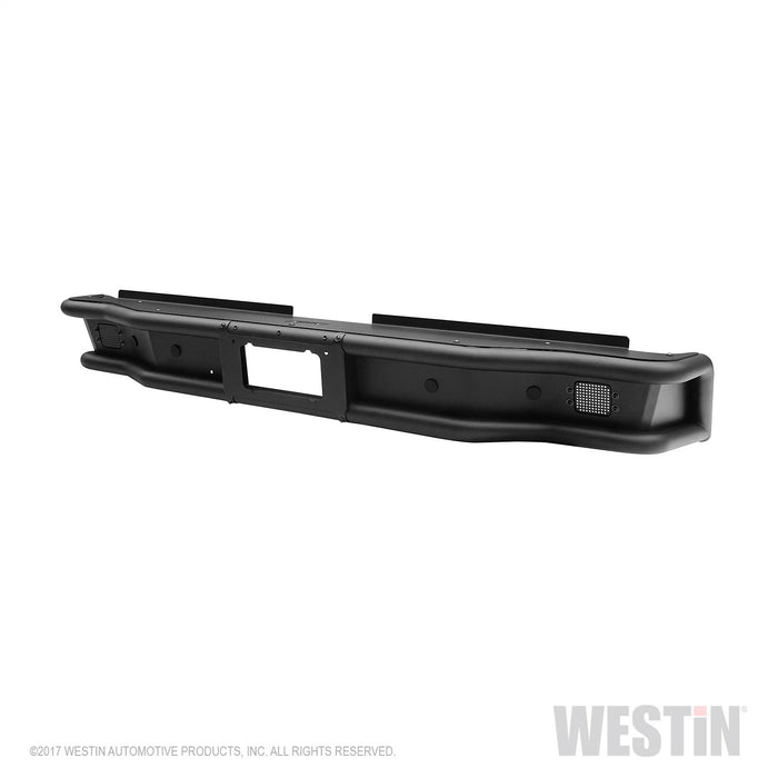 Westin 58-81035 Outlaw Rear Bumper; Textured Black; - Truck Part Superstore