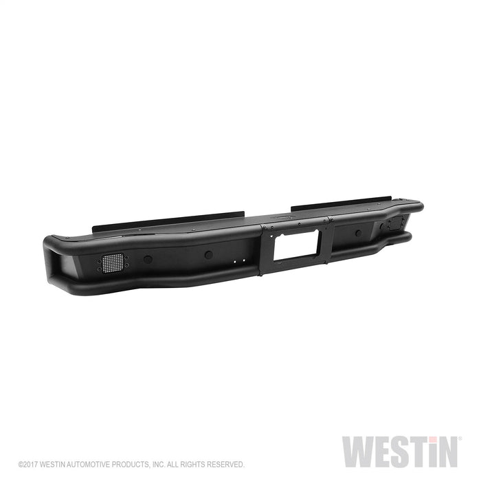 Westin 58-81035 Outlaw Rear Bumper; Textured Black; - Truck Part Superstore