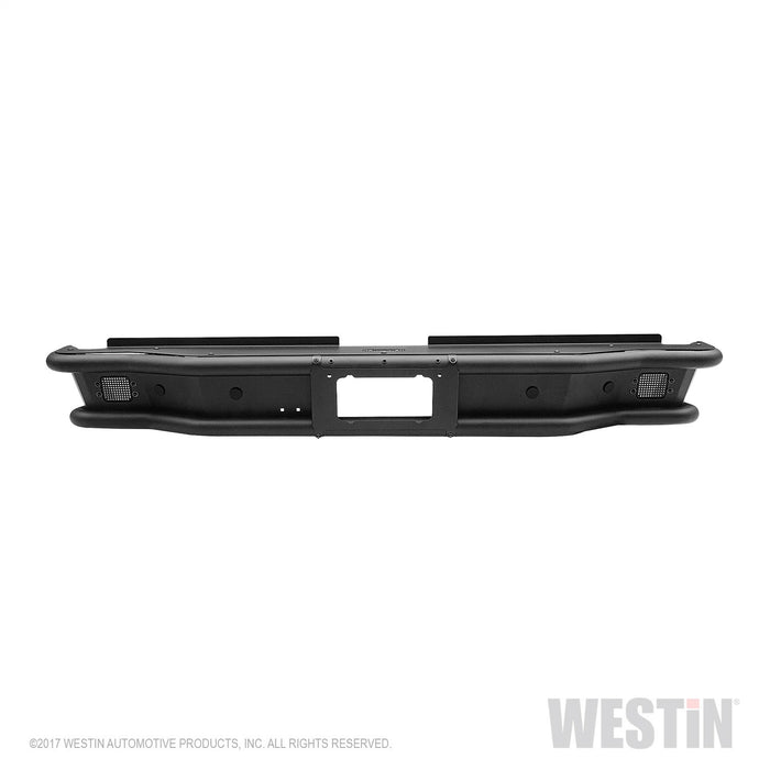 Westin 58-81035 Outlaw Rear Bumper; Textured Black; - Truck Part Superstore