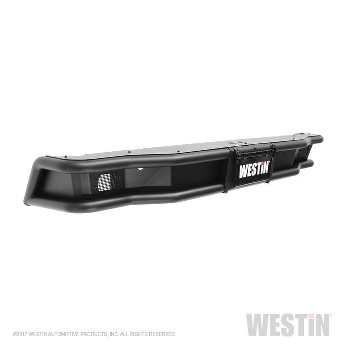 Westin 58-81045 Outlaw Rear Bumper; Textured Black; - Truck Part Superstore
