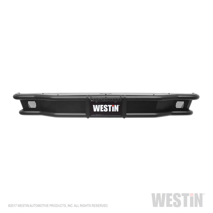 Westin 58-81045 Outlaw Rear Bumper; Textured Black; - Truck Part Superstore