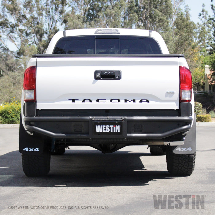 Westin 58-81045 Outlaw Rear Bumper; Textured Black; - Truck Part Superstore
