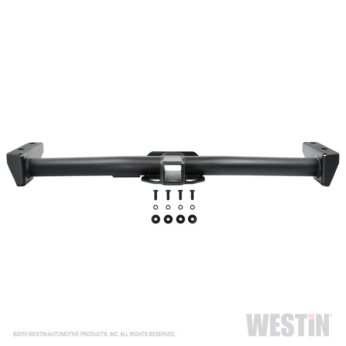 Westin 58-81055H Outlaw Bumper Hidden Receiver Hitch; Textured Black; Class IV; - Truck Part Superstore