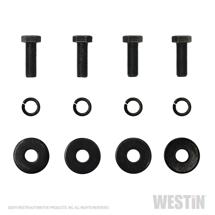 Westin 58-81055H Outlaw Bumper Hidden Receiver Hitch; Textured Black; Class IV; - Truck Part Superstore