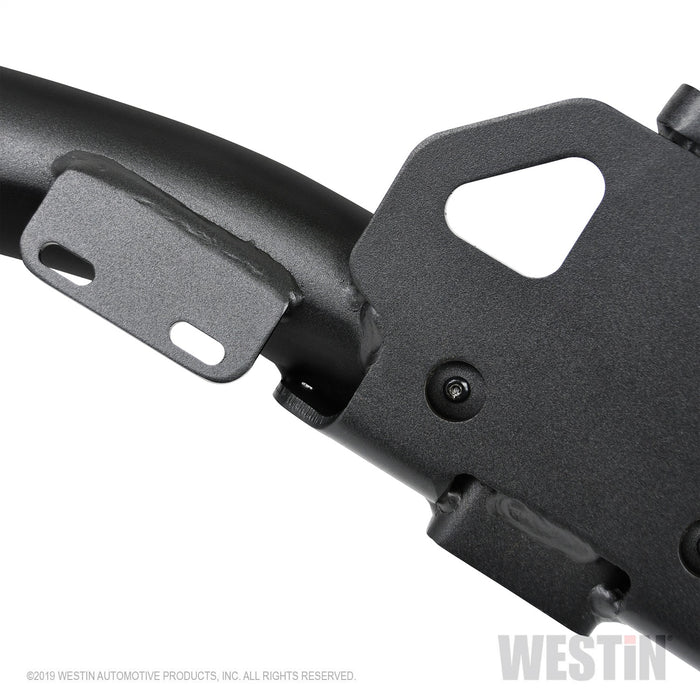 Westin 58-81055H Outlaw Bumper Hidden Receiver Hitch; Textured Black; Class IV; - Truck Part Superstore