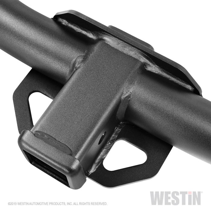 Westin 58-81055H Outlaw Bumper Hidden Receiver Hitch; Textured Black; Class IV; - Truck Part Superstore