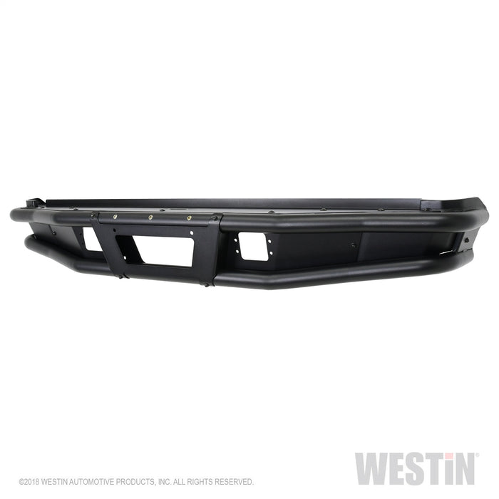Westin 58-81055 Outlaw Rear Bumper; Textured Black; - Truck Part Superstore