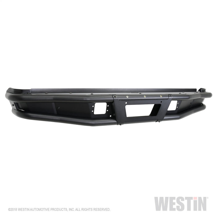 Westin 58-81055 Outlaw Rear Bumper; Textured Black; - Truck Part Superstore