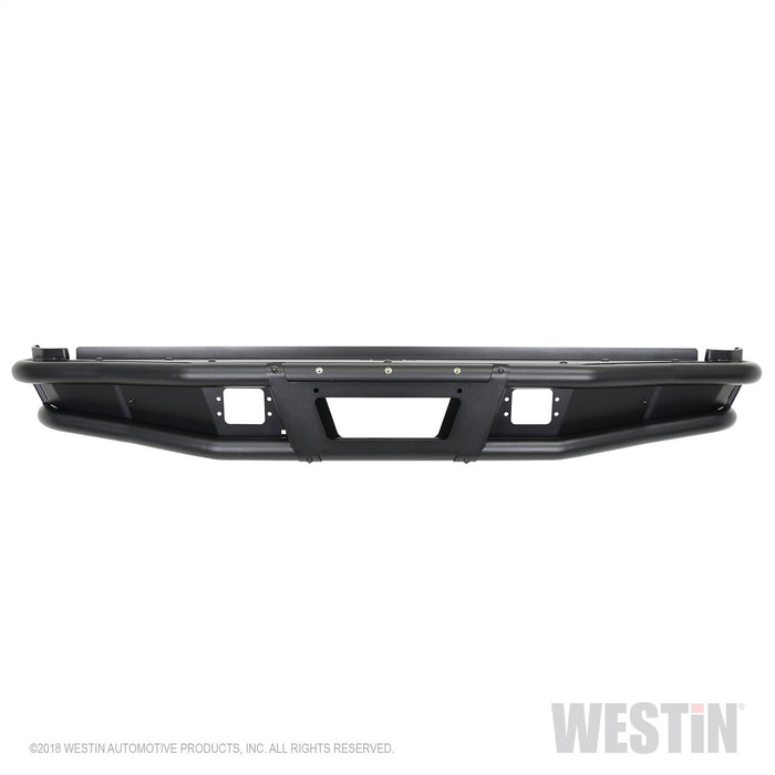 Westin 58-81055 Outlaw Rear Bumper; Textured Black; - Truck Part Superstore