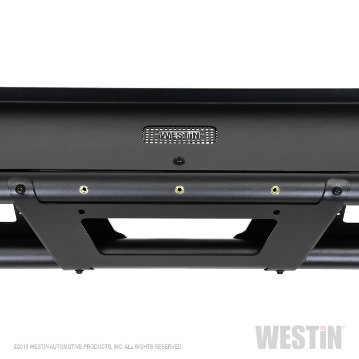 Westin 58-81055 Outlaw Rear Bumper; Textured Black; - Truck Part Superstore
