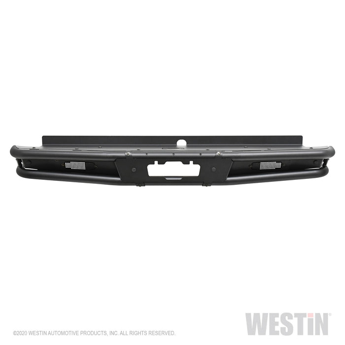Westin 58-81085 Outlaw Rear Bumper; Textured Black; - Truck Part Superstore