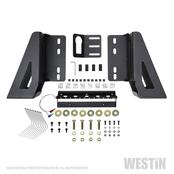 Westin 58-81085 Outlaw Rear Bumper; Textured Black; - Truck Part Superstore