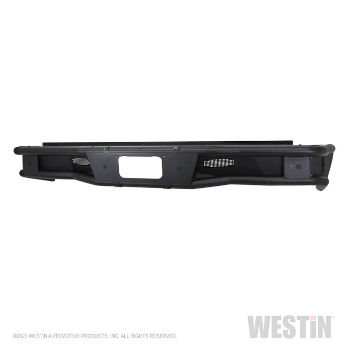 Westin 58-81215 Outlaw Rear Bumper; 2 in. Dia Tube; Steel; Textured Black; - Truck Part Superstore
