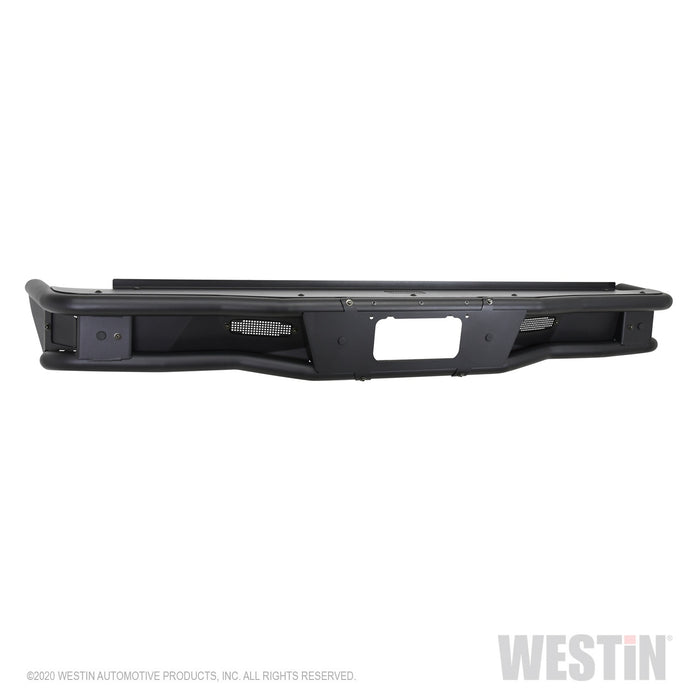 Westin 58-81215 Outlaw Rear Bumper; 2 in. Dia Tube; Steel; Textured Black; - Truck Part Superstore
