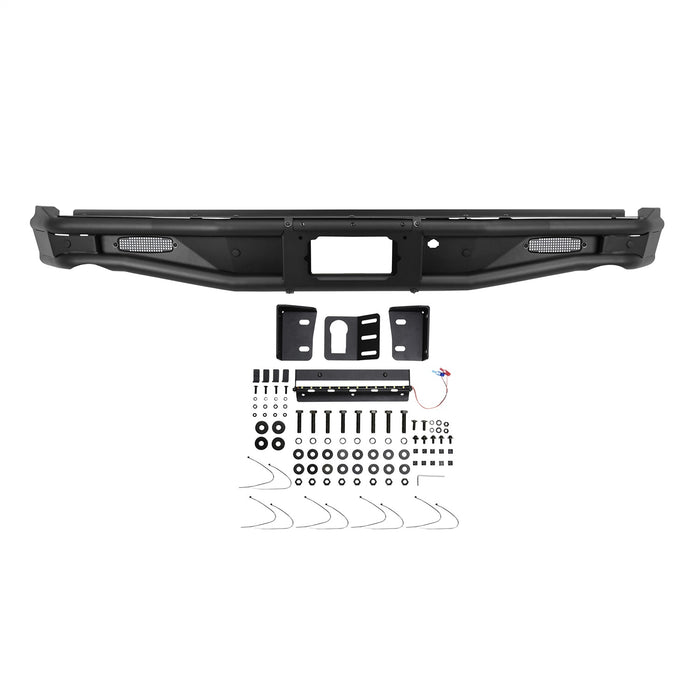 Westin 58-82025 Outlaw Rear Bumper; Textured Black; - Truck Part Superstore