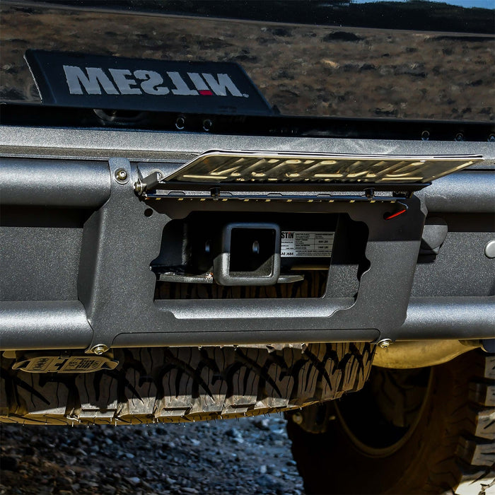 Westin 58-82025 Outlaw Rear Bumper; Textured Black; - Truck Part Superstore