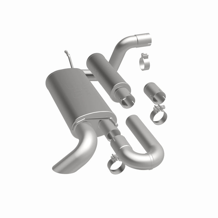 MagnaFlow Exhaust Products 19620 Overland Series Stainless Axle-Back System - Truck Part Superstore