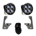 Baja Designs 587524 Squadron R SAE Fog Pocket Light Kit Jeep 2007-18 Wrangler JK w/ Premium OE Bumper (SAE Fog; Clear) Baja Designs - Truck Part Superstore