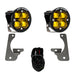 Baja Designs 587525 Squadron R SAE Fog Pocket Light Kit Jeep 2007-18 Wrangler JK w/ Premium OE Bumper (SAE Fog; Amber) Baja Designs - Truck Part Superstore