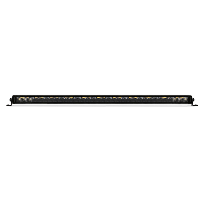 Go Rhino 751653212CSS Blackout Combo Series Lights - 31.5" Single Row Light Bar With Amber Lighting - Truck Part Superstore
