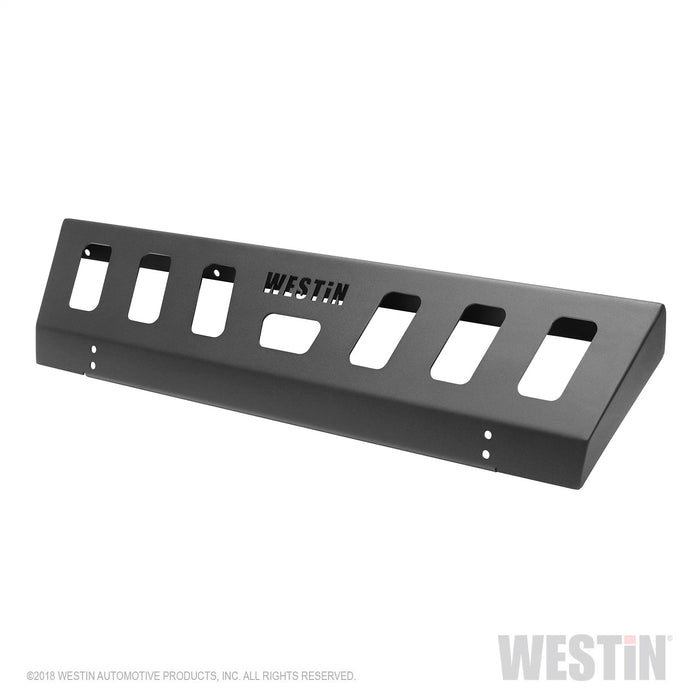 Westin 59-80005-SP WJ2 Front Bumper Skid Plate; Bumper Guard; Steel; Textured Black; - Truck Part Superstore