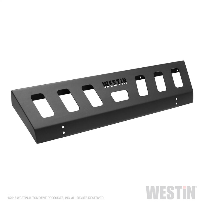 Westin 59-80005-SP WJ2 Front Bumper Skid Plate; Bumper Guard; Steel; Textured Black; - Truck Part Superstore