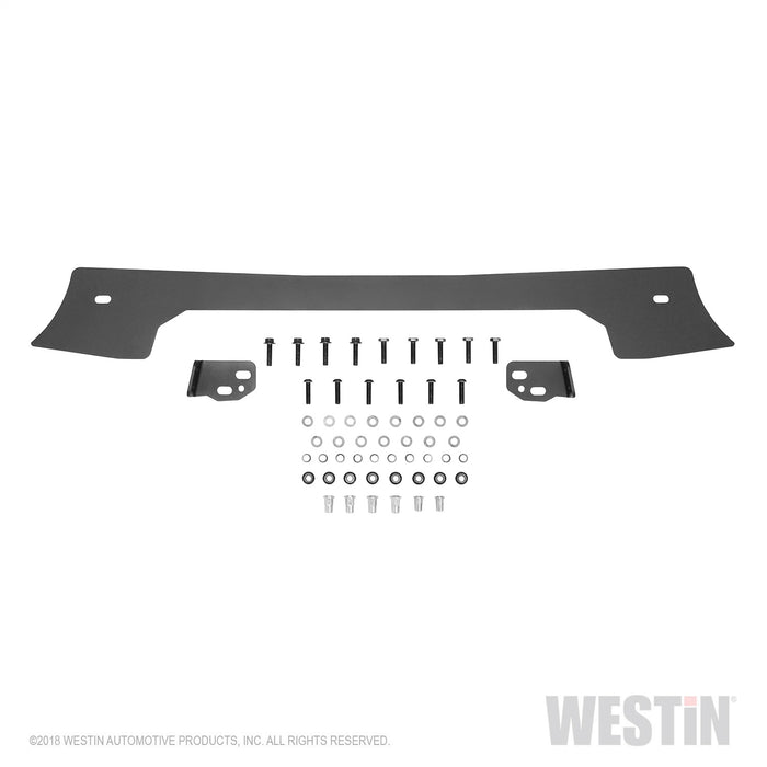 Westin 59-80005-SP WJ2 Front Bumper Skid Plate; Bumper Guard; Steel; Textured Black; - Truck Part Superstore