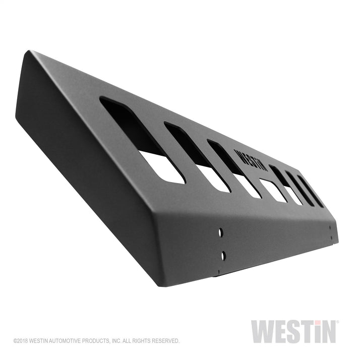 Westin 59-80005-SP WJ2 Front Bumper Skid Plate; Bumper Guard; Steel; Textured Black; - Truck Part Superstore