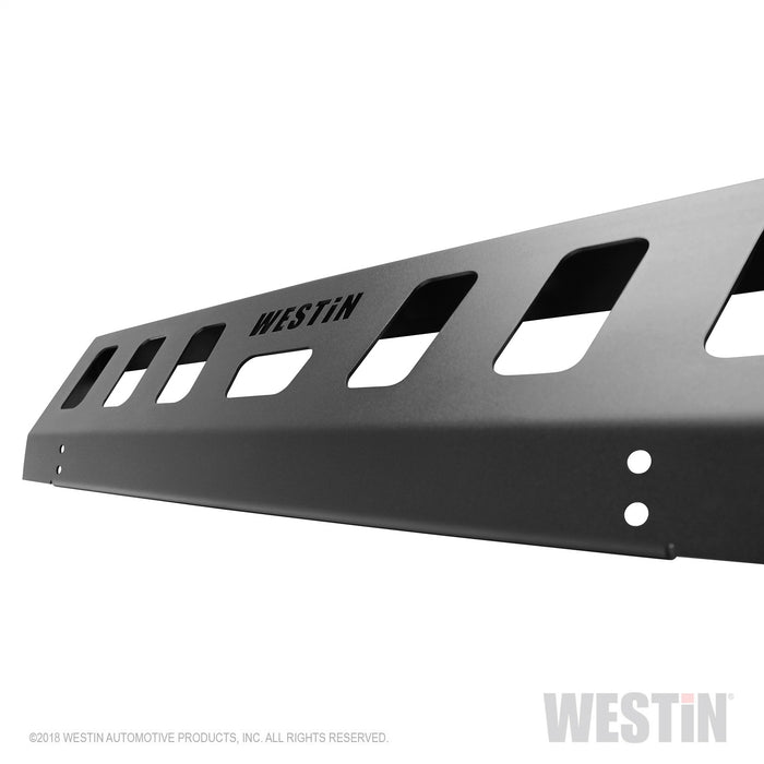 Westin 59-80005-SP WJ2 Front Bumper Skid Plate; Bumper Guard; Steel; Textured Black; - Truck Part Superstore