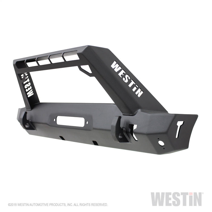 Westin 59-80025 WJ2 Stubby Front Bumper w/LED Light Bar Mount - Truck Part Superstore