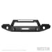 Westin 59-80055 WJ2 Full Width Front Bumper w/LED Light Bar Mount; Steel; Textured Black; - Truck Part Superstore