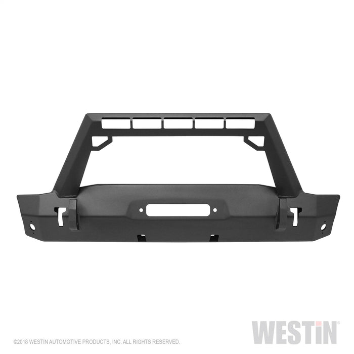 Westin 59-80085 WJ2 Stubby Front Bumper w/LED Light Bar Mount - Truck Part Superstore