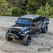 Westin 59-80085 WJ2 Stubby Front Bumper w/LED Light Bar Mount - Truck Part Superstore