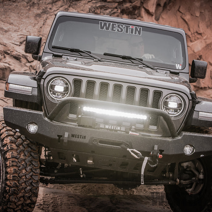 Westin 59-80115 WJ2 Full Width Front Bumper - Truck Part Superstore