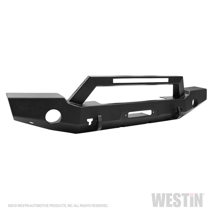 Westin 59-80125 WJ2 Full Width Front Bumper w/LED Light Bar Mount - Truck Part Superstore