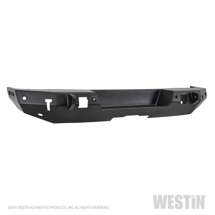 Westin 59-82045 WJ2 Rear Bumper; Steel; w/Sensors; Textured Black; - Truck Part Superstore