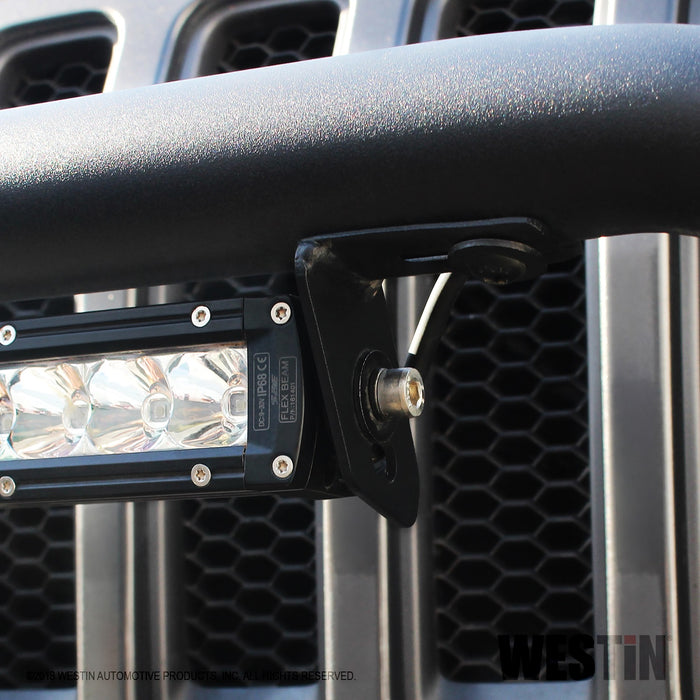 Westin 59-80035 WJ2 Full Width Front Bumper; Steel; Textured Black; - Truck Part Superstore