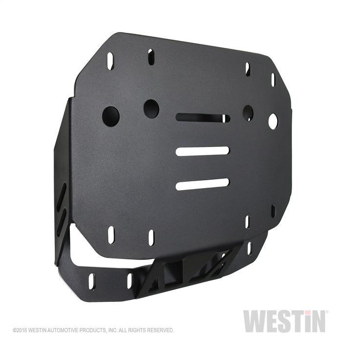 Westin 59-89005 WJ2 Spare Tire Relocator; Textured Black; - Truck Part Superstore