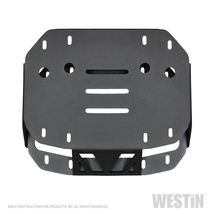 Westin 59-89005 WJ2 Spare Tire Relocator; Textured Black; - Truck Part Superstore
