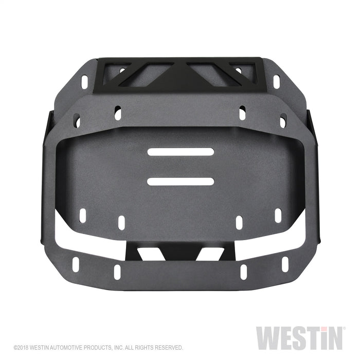 Westin 59-89005 WJ2 Spare Tire Relocator; Textured Black; - Truck Part Superstore