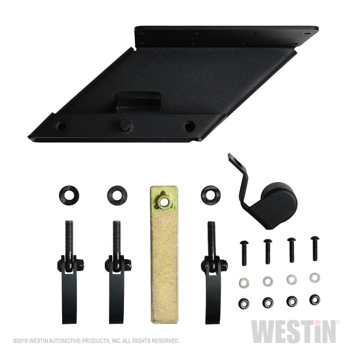 Westin 59-89015 WJ2 Bumper Off-Road Jack Mount; Textured Black; - Truck Part Superstore